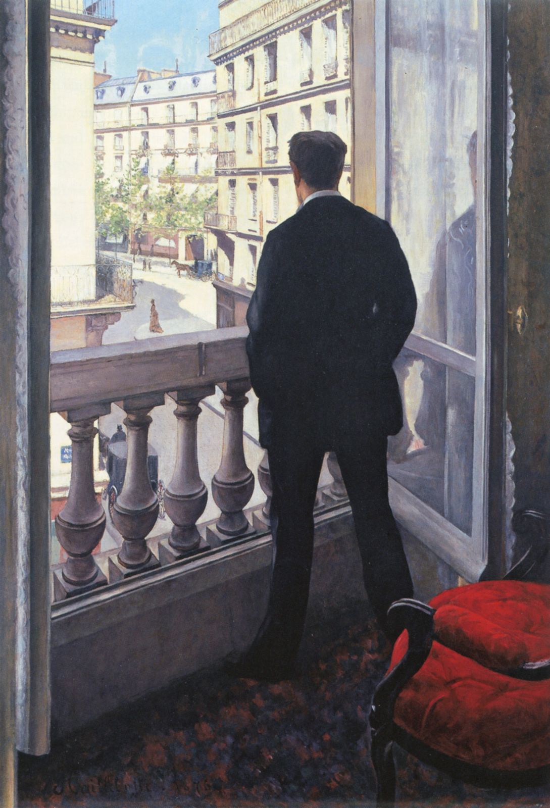 Гюстав Кайботт - Молодой человек у окна